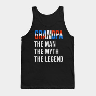 Grand Father Dominican Grandpa The Man The Myth The Legend - Gift for Dominican Dad With Roots From  Dominican Republic Tank Top